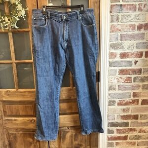 St. Croix Men's Luxury‎ Jeans 36x30 Straight Leg Med Wash